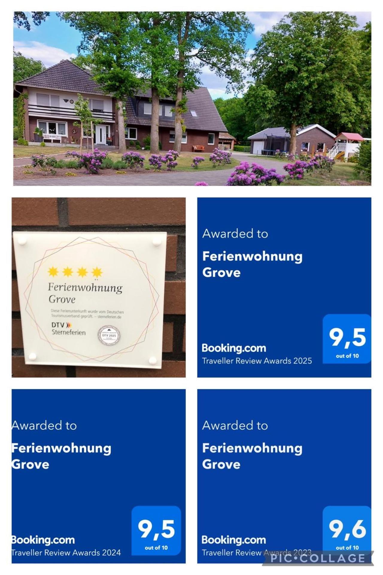 Ferienwohnung Grove Bippen Esterno foto